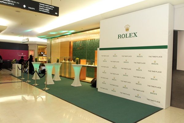 ROLEX by The Time Place Grand Opening in Plaza Indonesia